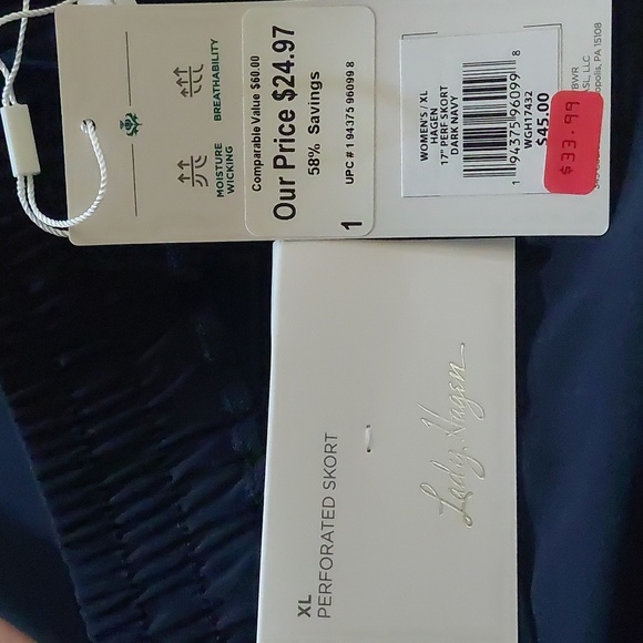 Lady Hagen Perforated Skort - Picture 4 of 6